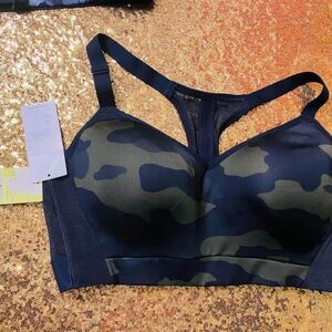 all in motion Smooth Wireless Racerback Bra in Black